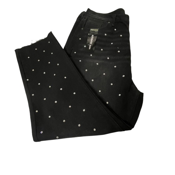 - Simple Society straight super hirise jeans size 15/32 - Picture 10 of 16